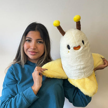 Peluche Squishable – Banane Slug