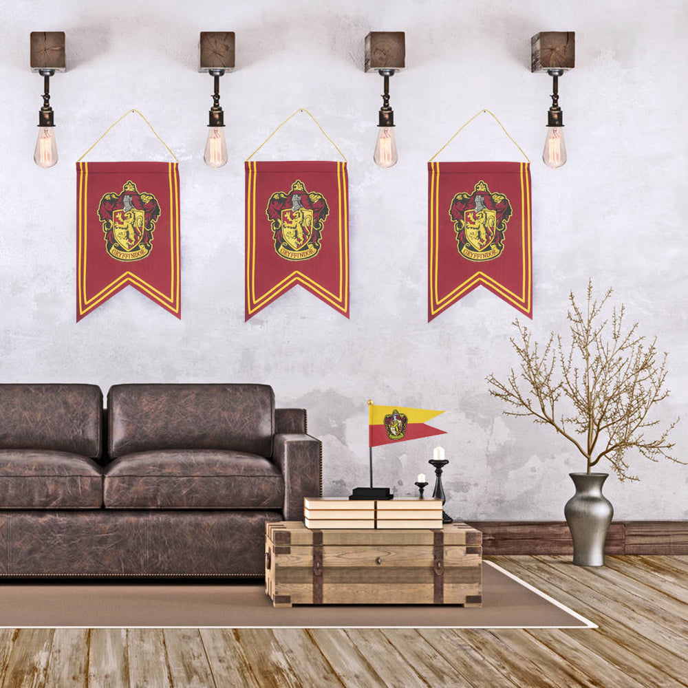 *Set Bannière et Drapeau Gryffondor