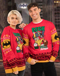 Weihnachtspullover Batman et Joker