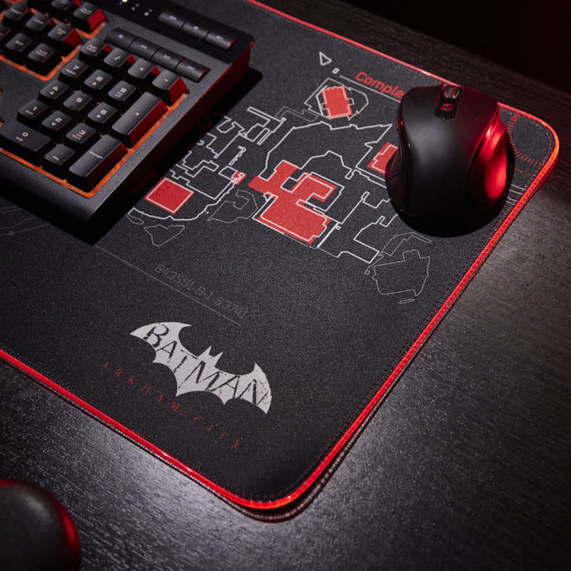 Tapis de jeu géant et Chargeur de téléphone portable - Batman Arkham