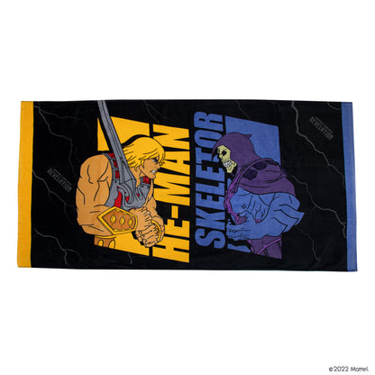 *He-Man & Skeletor beach towel