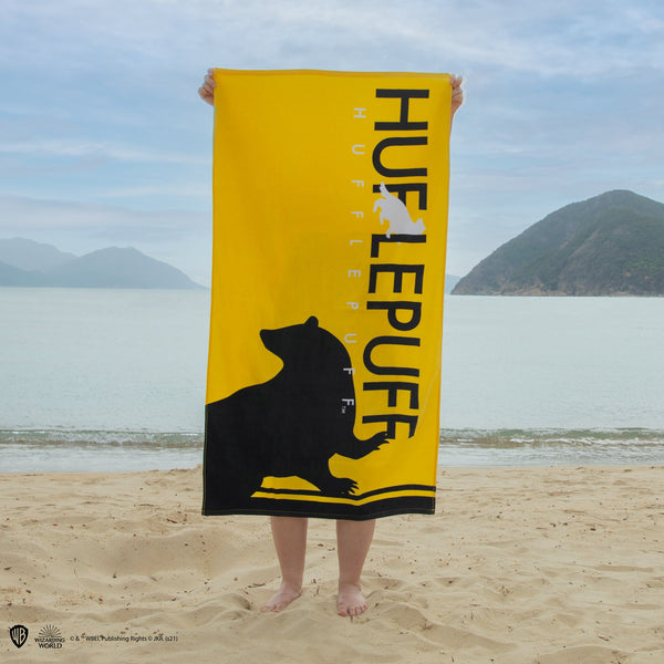 Serviette de plage Poufsouffle