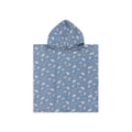 Beach Poncho - Blue - Coral Bliss - 52 x 52 cm