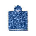 Beach Poncho - Blue - Leopard - 65 x 65 cm