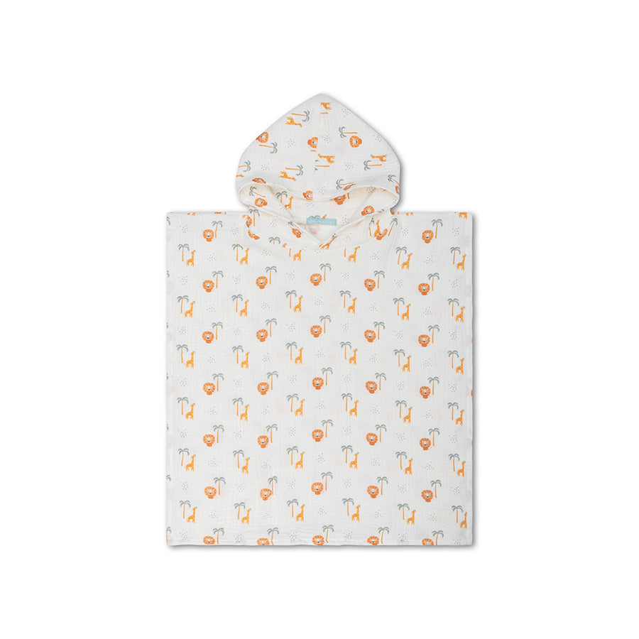 Beach Poncho - Multicolor - Jungle - 50 x 50 cm