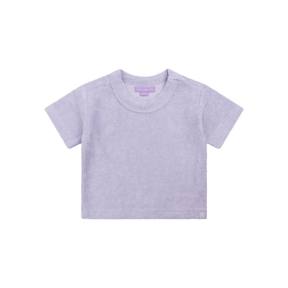 Beach T-Shirt Girls - Terry - Lilac