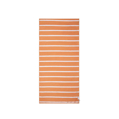 Microfiber Beach Towel - Orange - Seastar 135 x 65 cm