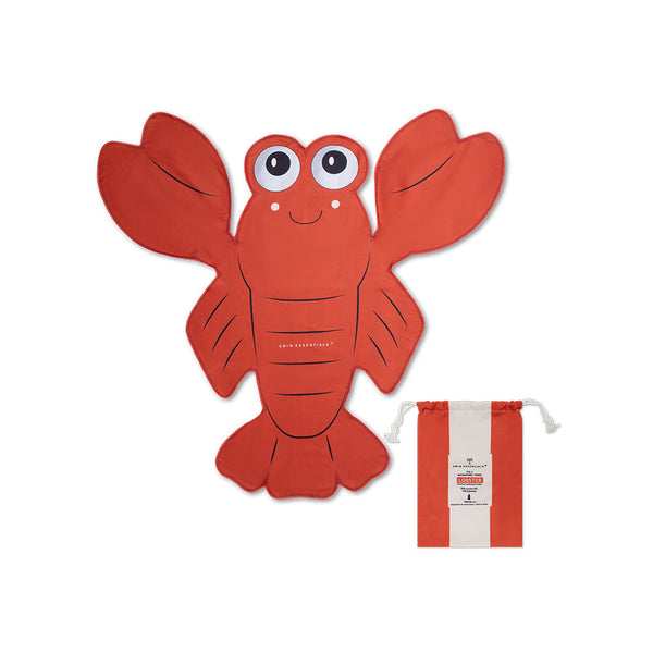 Microfiber Beach Towel - Red - Lobster - 140 cm