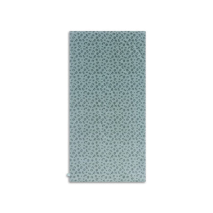 Beach Towel Cotton - Green - Leopard - 135 x 65 cm