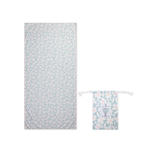 Microfiber Beach Towel - Green - Florish - 180 x 90 cm