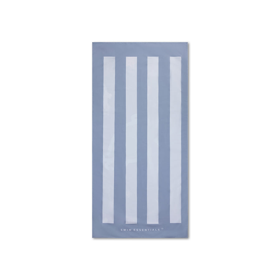 Beach Towel Microfiber - Blue - Coral Bliss - 135 x 65 cm