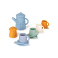 Silicone Tea Set Toys - Multicolor - Pure Tones