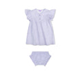 Beachwear Girls Dress - Muslin - Lila - Leopard