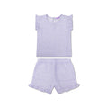 Beachwear Girls  - Muslin - Lila - Leopard