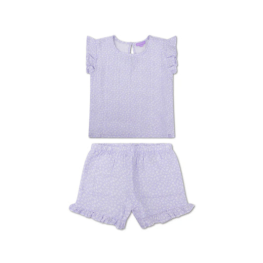 Beachwear Girls - Muslin - Lilac - Leopard
