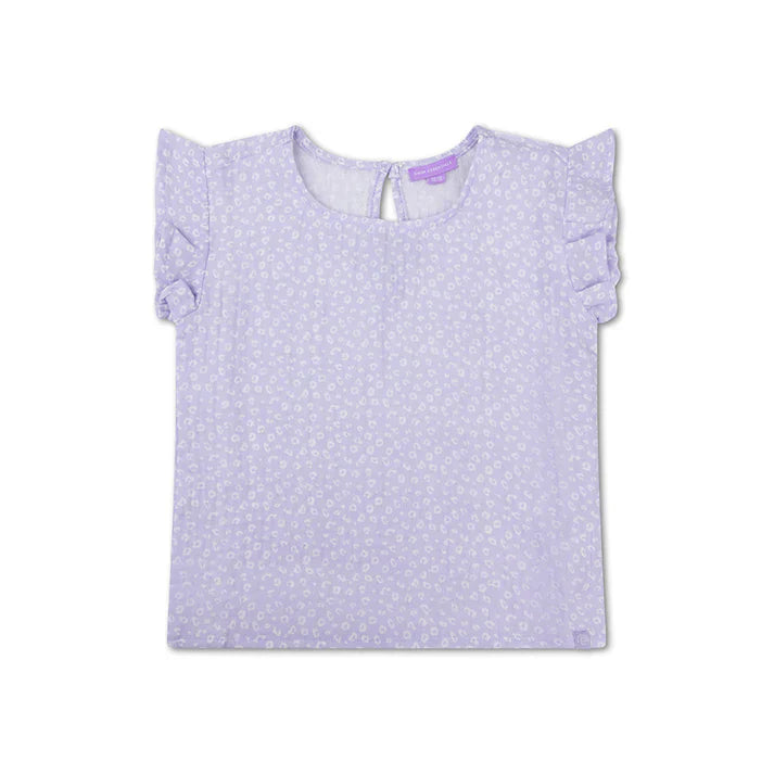 Beachwear Girls - Muslin - Lilac - Leopard