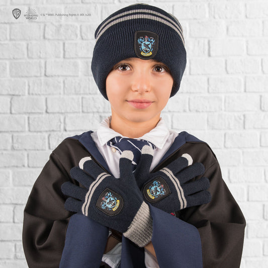 *Ravenclaw Kids' Beanie & Touchscreen Gloves Set