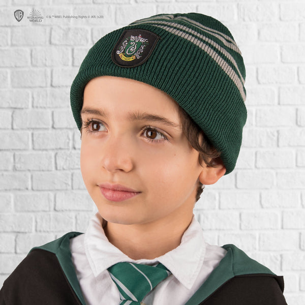 Set Bonnet & Gants Tactiles Serpentard Enfants