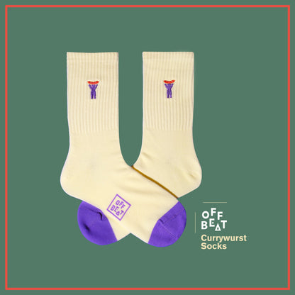 Chaussettes Brodées Ours de Berlin