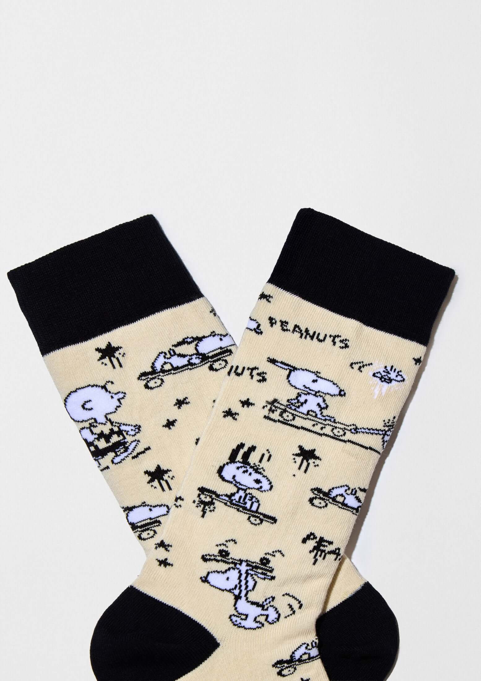 Chaussettes BeSnoopy Skate Beige