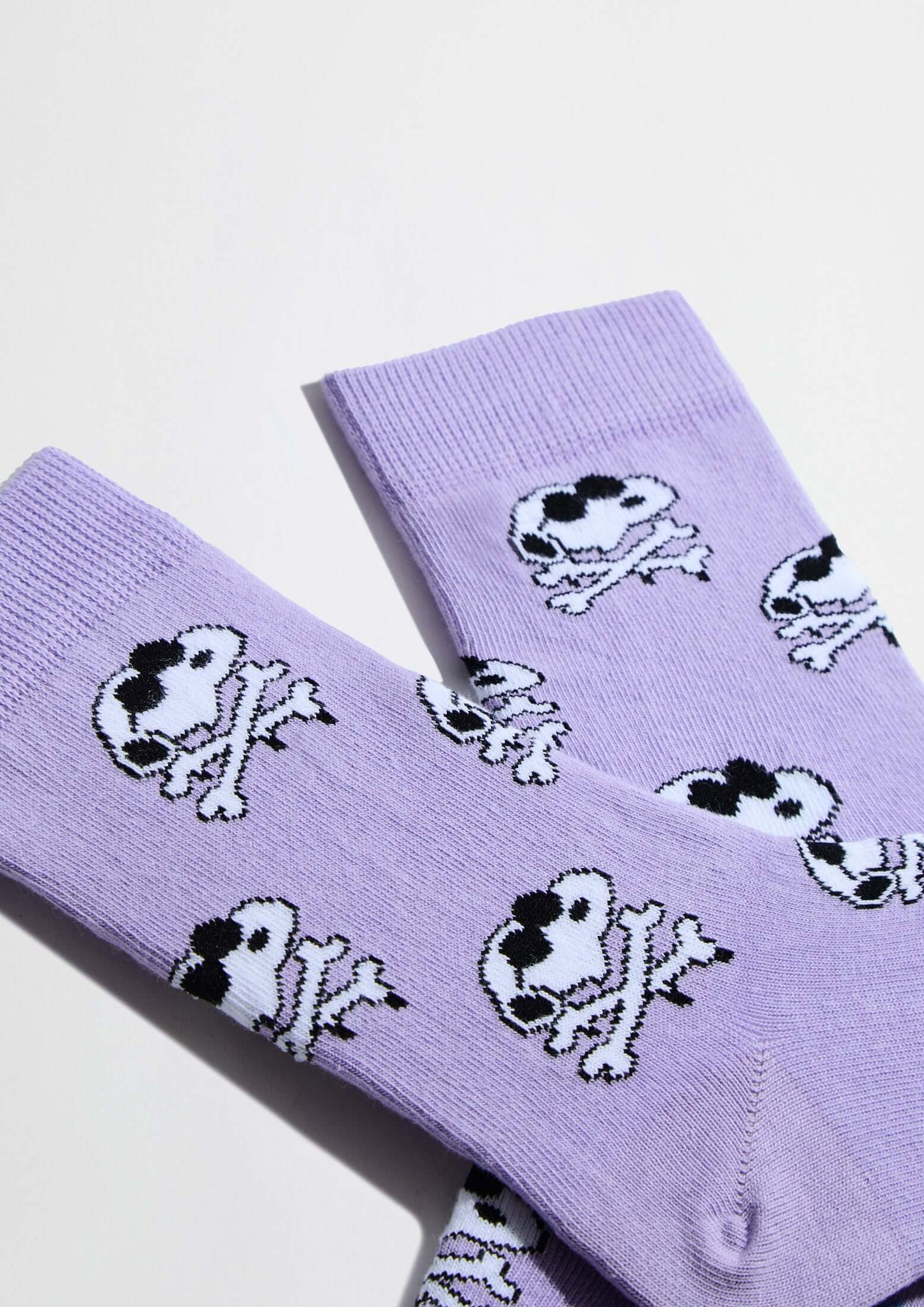 Chaussettes BeSnoopy Skull Mauve
