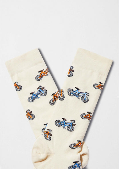 Chaussettes BeBicycle Beige