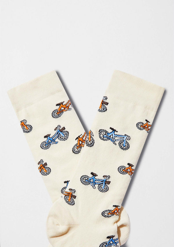 Chaussettes BeBicycle Beige