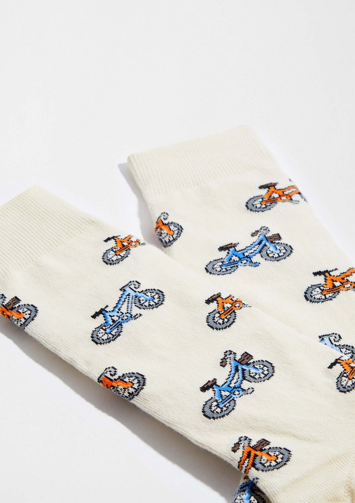 Chaussettes BeBicycle Beige