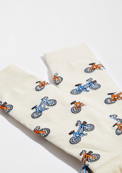Chaussettes BeBicycle Beige
