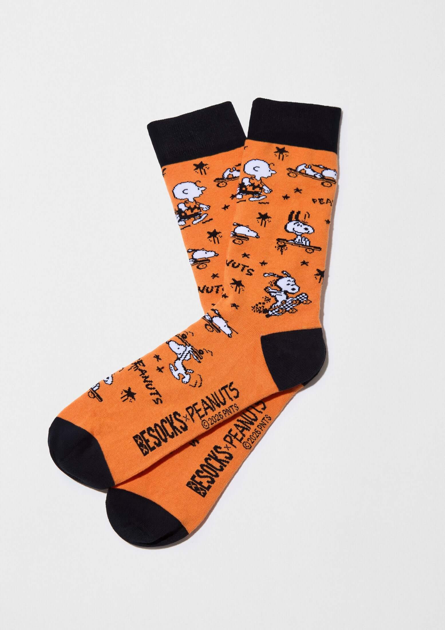 Chaussettes BeSnoopy Skate Orange