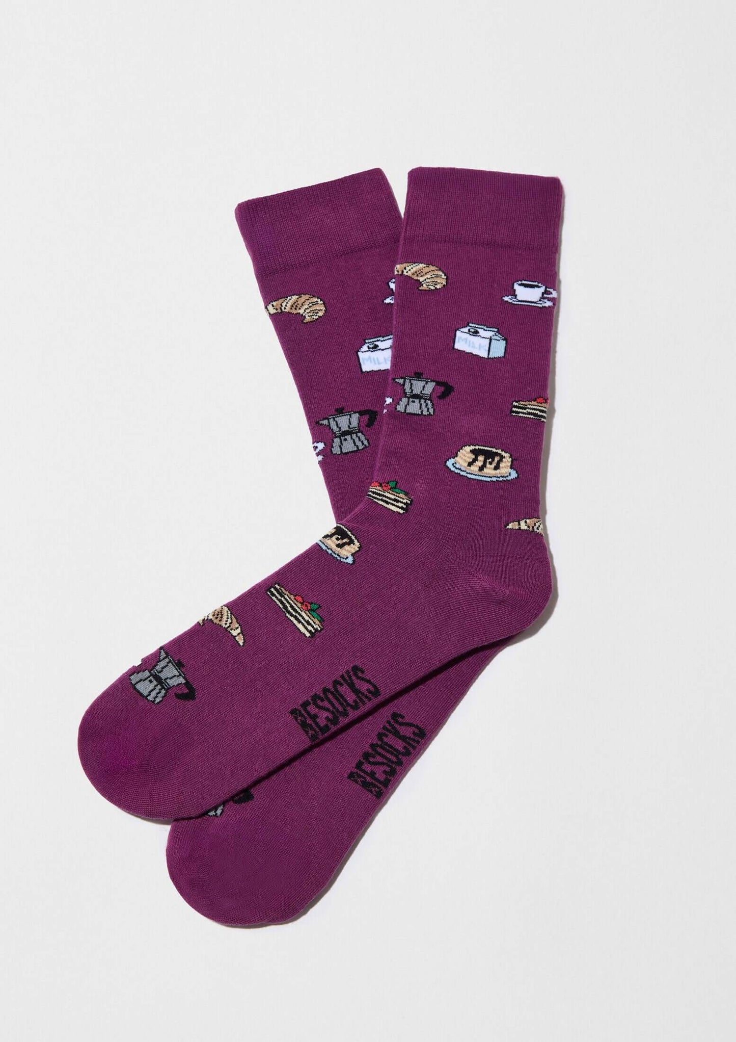 Chaussettes BeSweetBreakfast Prune