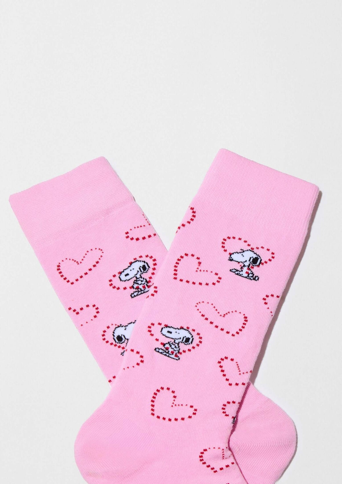 Chaussettes BeSnoopy Heart Rose