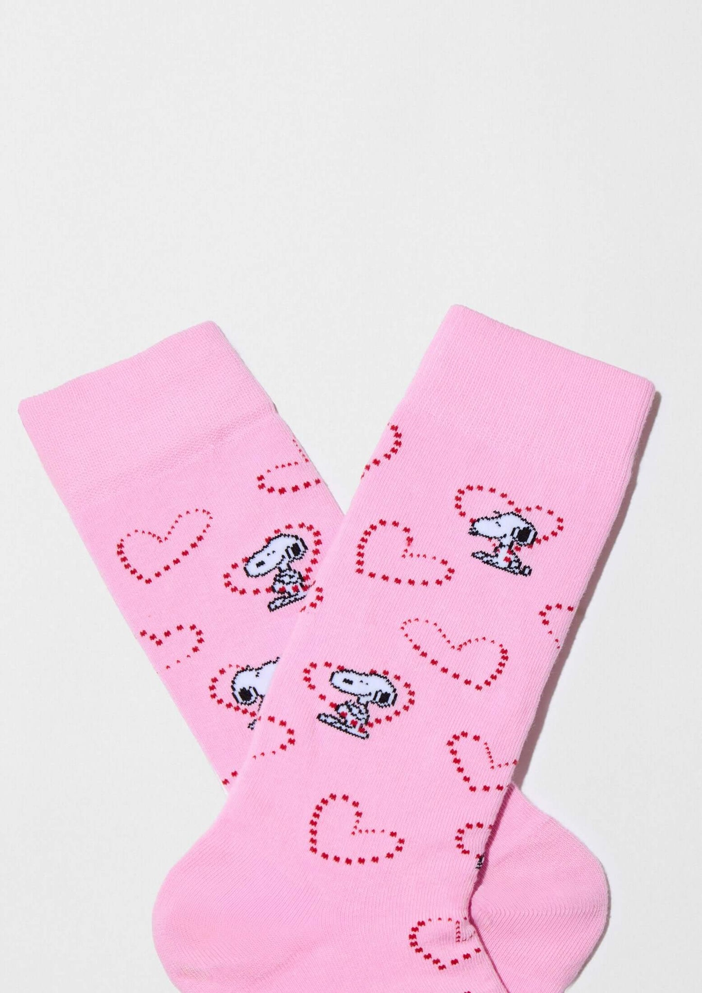 Chaussettes BeSnoopy Heart Rose