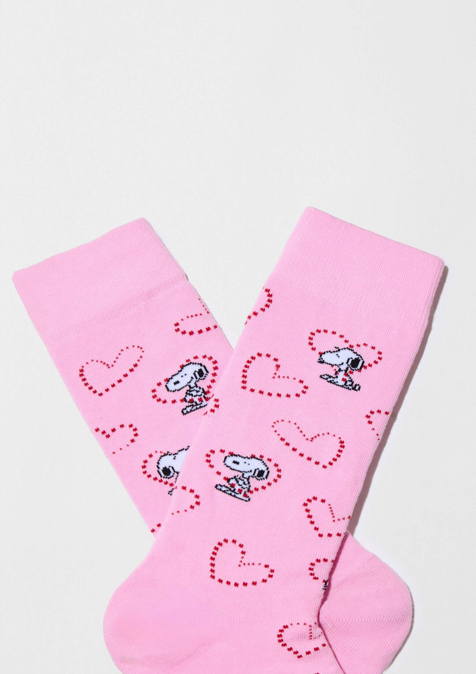 Chaussettes BeSnoopy Heart Rose