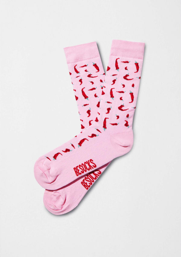 Chaussettes BeChili Rose