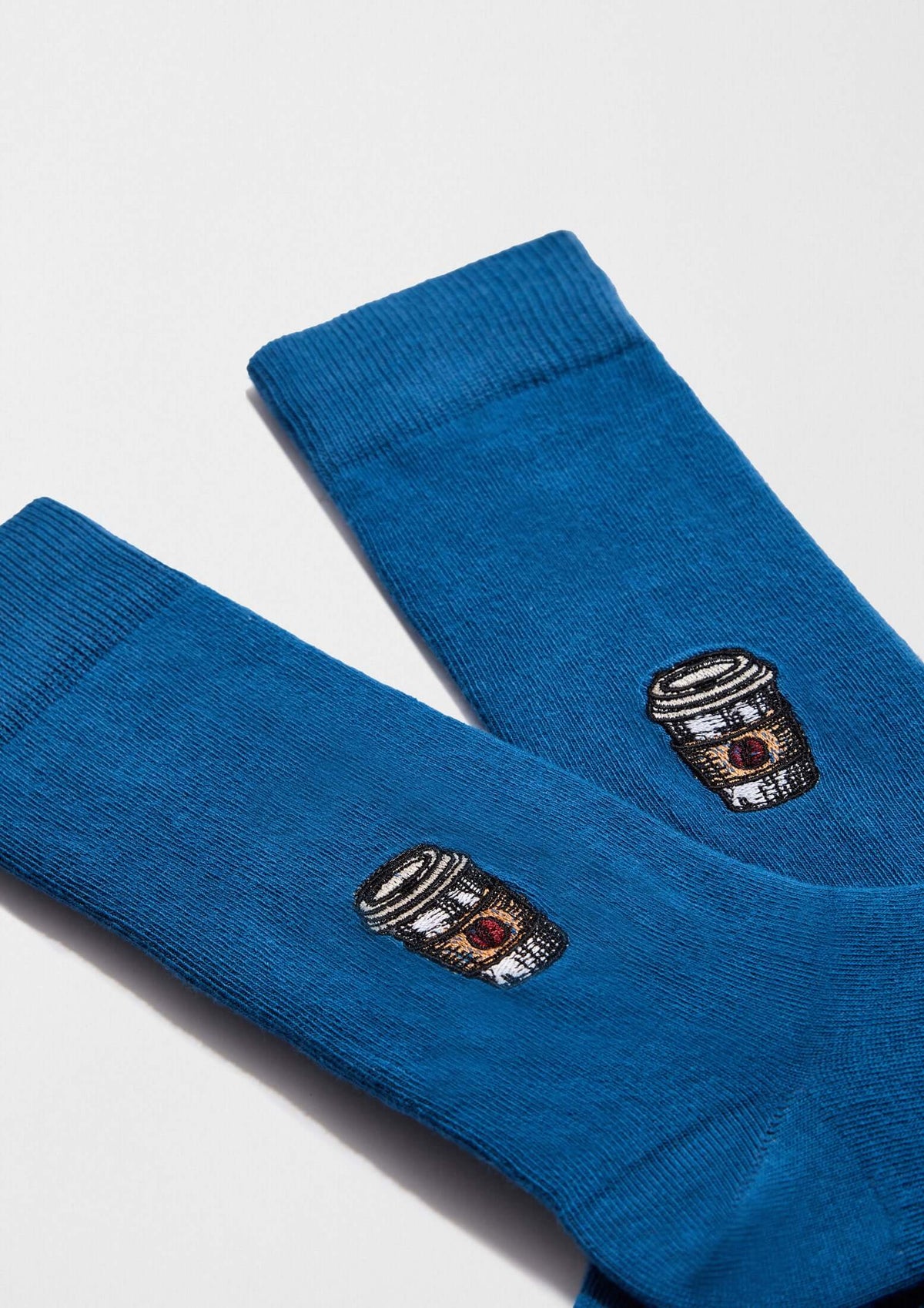 BeCoffee Embroidered Blue