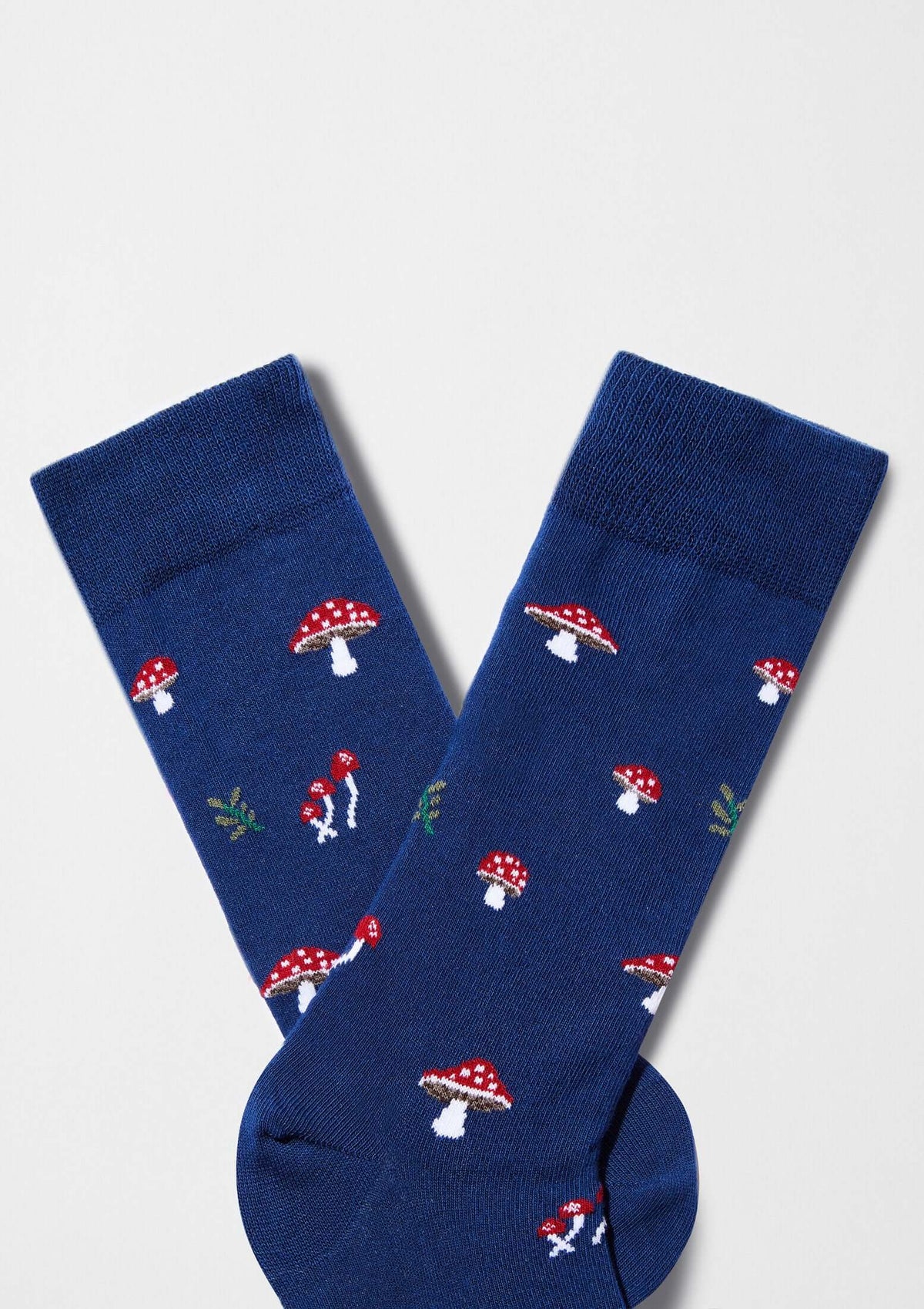 Chaussettes BeMushroom Marine
