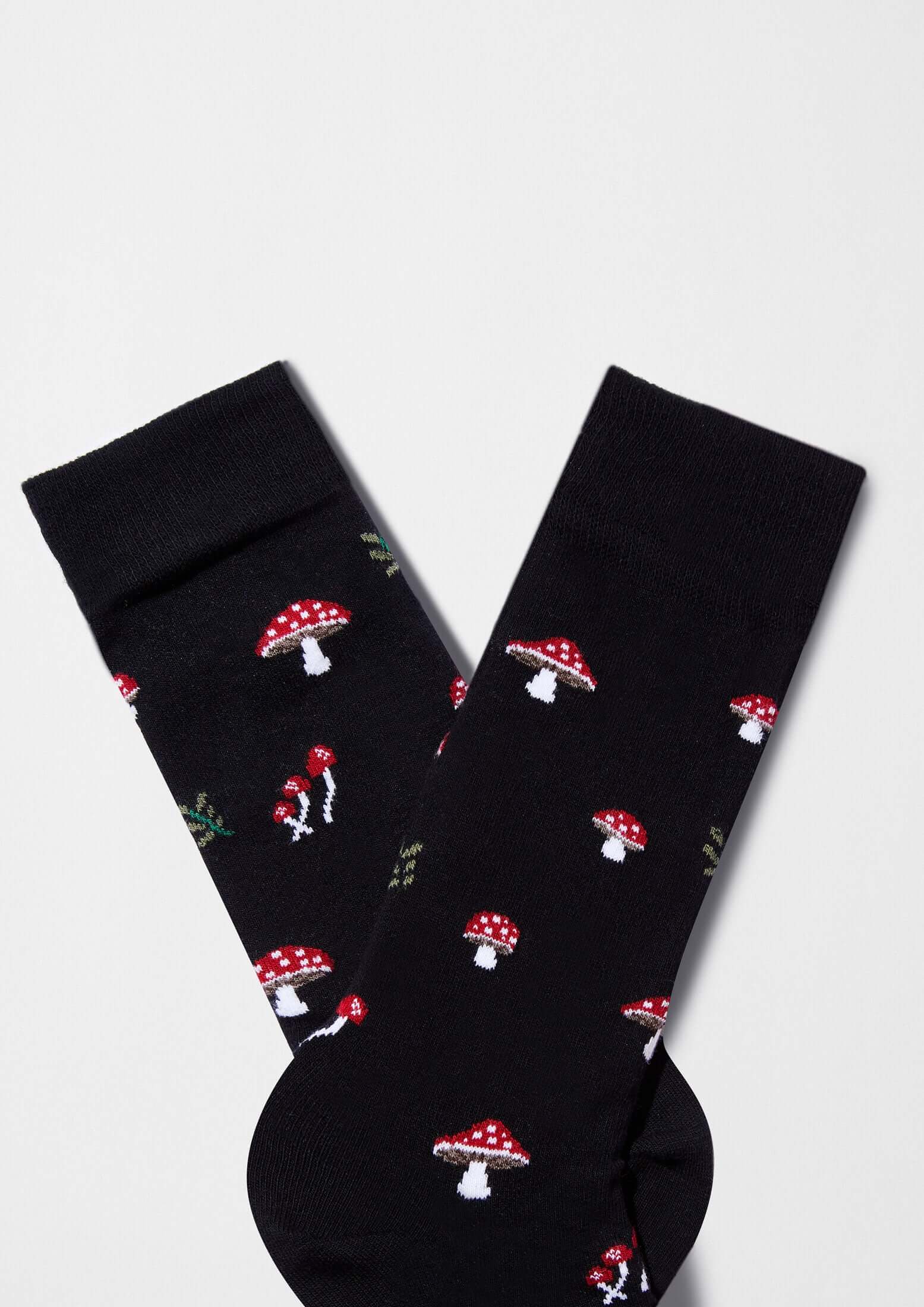 Chaussettes BeMushroom Noir