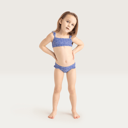 Bikini - Blue - Leopard