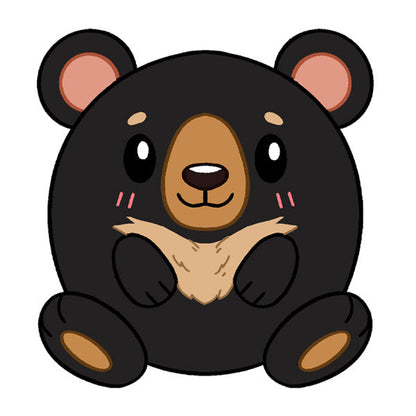 Peluche Mini Squishable – Ours Noir