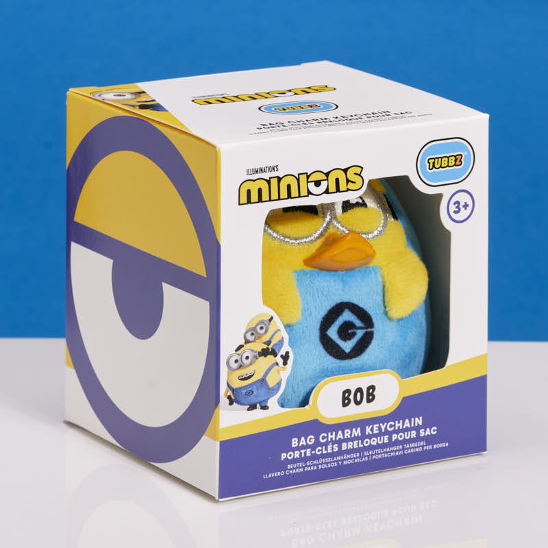 Portachiavi peluche TUBBZ Minions : Bob - PREORDINE*