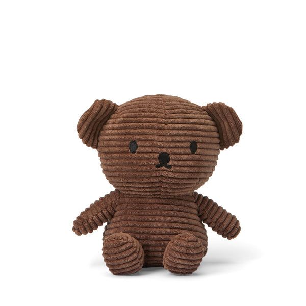 Peluche Ours Boris Velours Côtelé