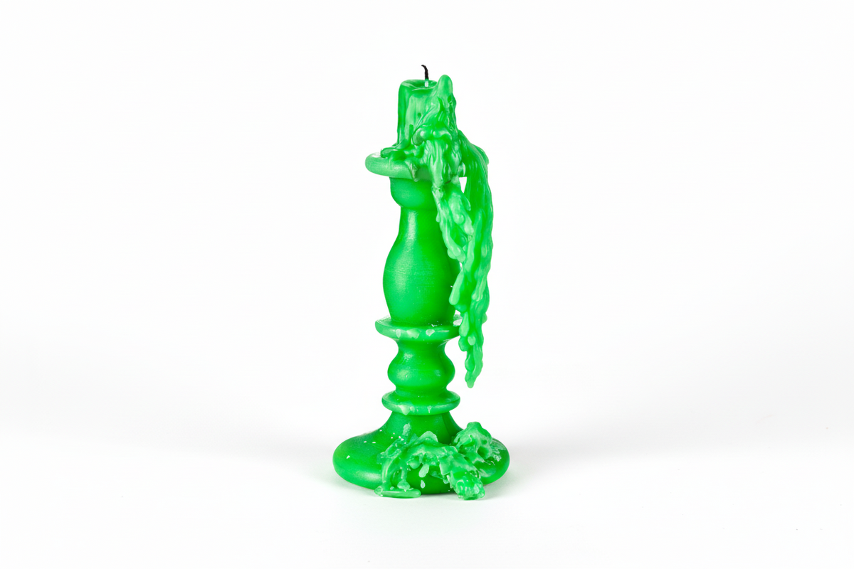 Green candle candle