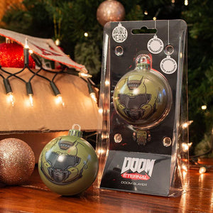 Weihnachtskugel DOOM Slayer
