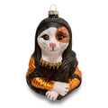 Weihnachtsanhänger « Meowna Lisa » – dreifarbige Katze