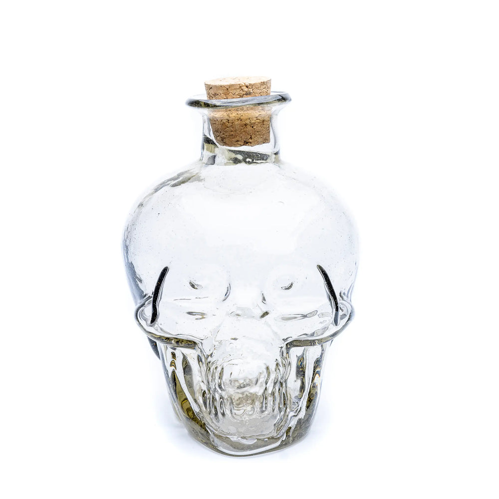 Skull-Glasflasche
