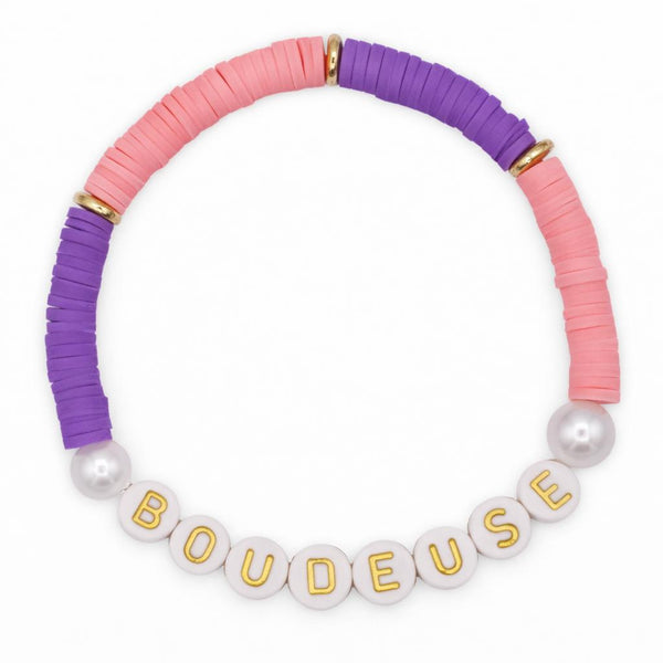 BOUDEUSE Swifties Friendship Bracelet - Pink & Purple