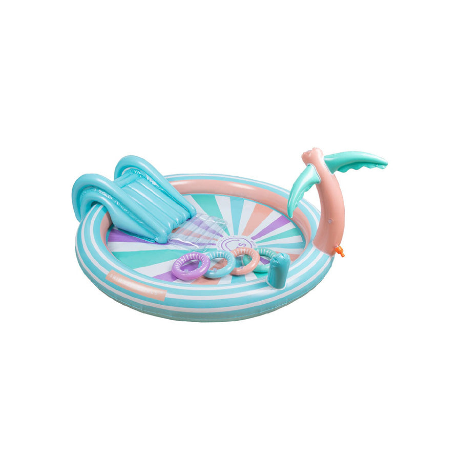 Play Pool - Multicolor - Bright Waves