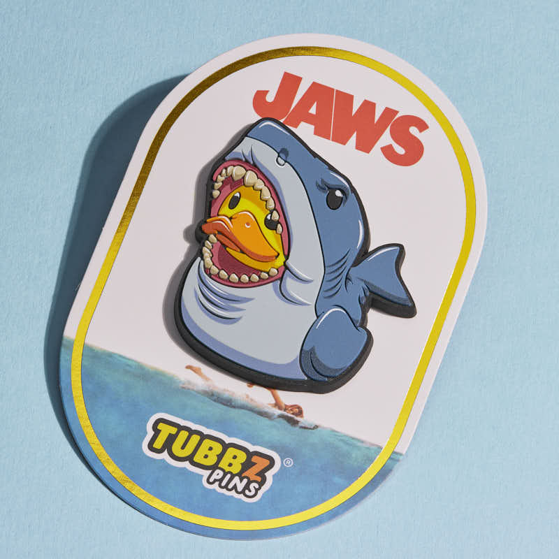 TUBBZ Der weiße Hai Bruce – Gummi-Pin