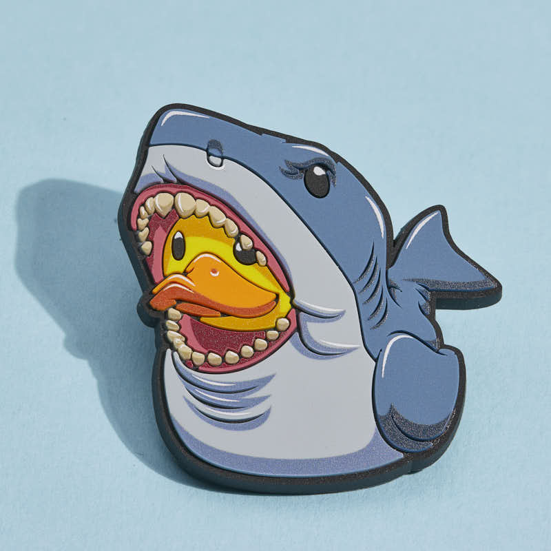 TUBBZ Der weiße Hai Bruce – Gummi-Pin